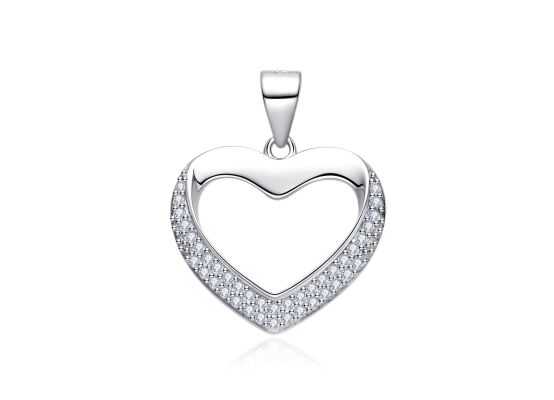 MOISS stříbrný přívěsek SRDCE