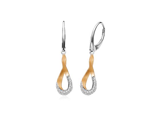 MOISS stříbrné náušnice