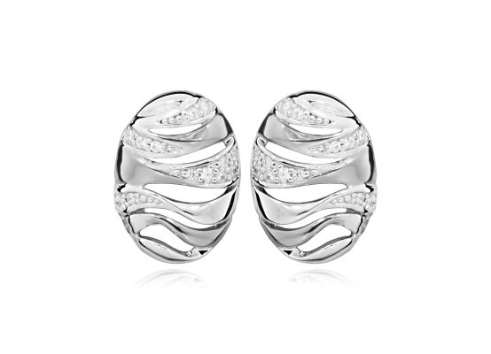 MOISS stříbrné náušnice