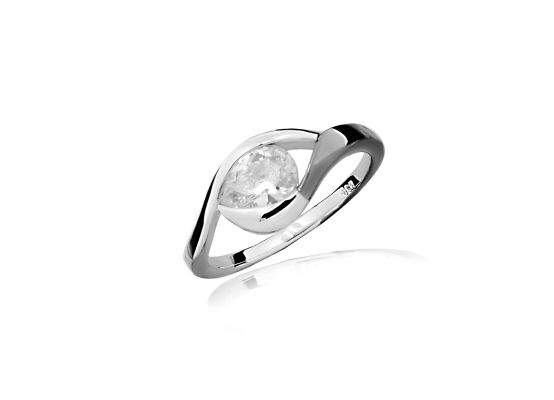 MOISS stříbrný prsten BICOLOR
