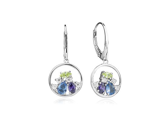 MOISS stříbrné náušnice