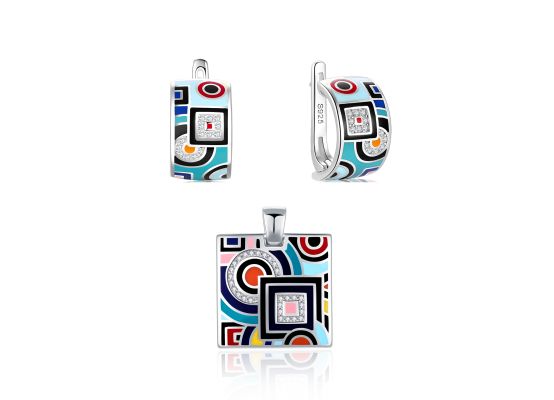 MOISS stříbrná sada SMALT