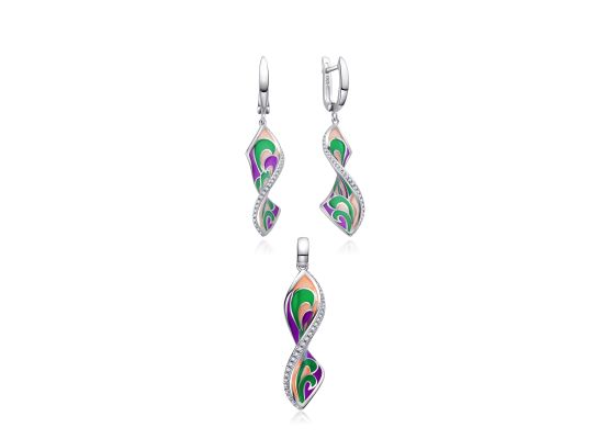 MOISS stříbrná sada SMALT