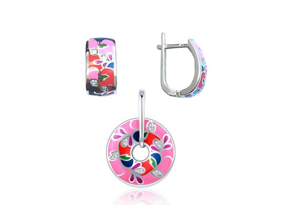 MOISS stříbrná sada SMALT