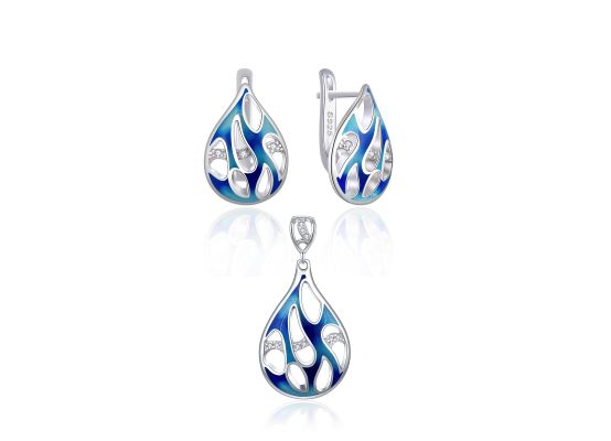 MOISS stříbrná sada SMALT