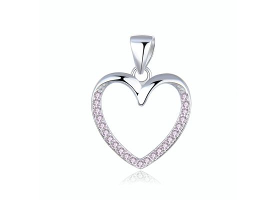 MOISS stříbrný přívěsek SRDCE