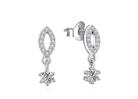 MOISS stříbrné náušnice