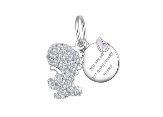 MOISS stříbrný přívěsek SMALT DINOSAURUS