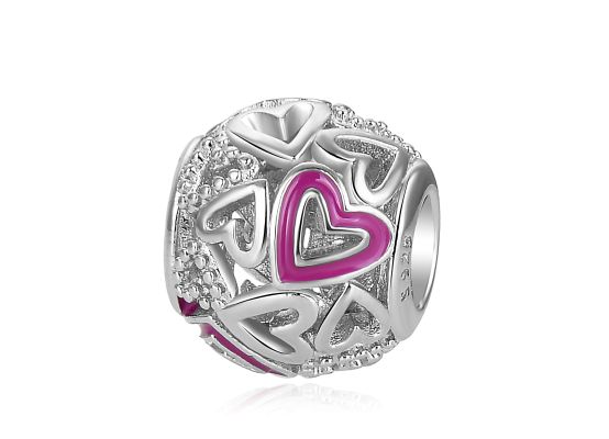 MOISS stříbrný přívěsek SRDCE