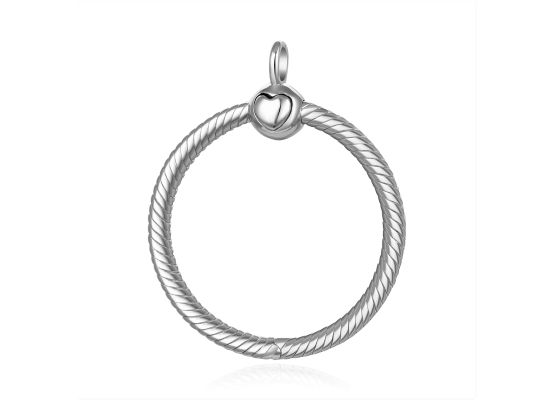 MOISS stříbrný přívěsek SRDCE