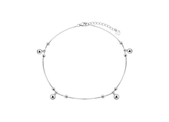 MOISS stříbrný náramek na nohu