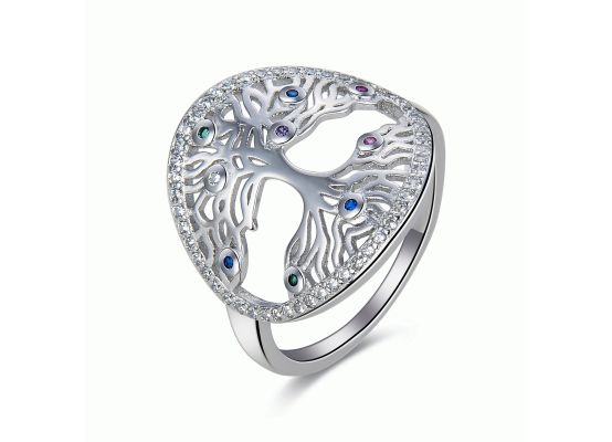 MOISS stříbrný prsten STROM