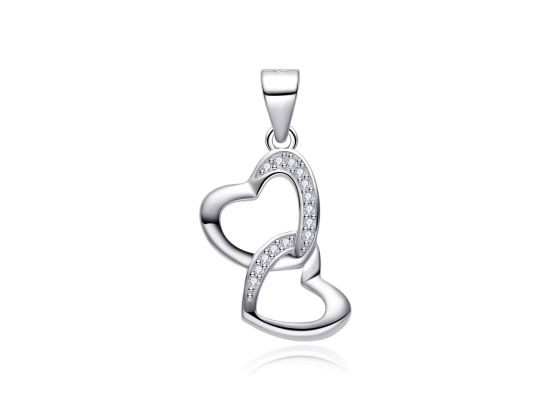 MOISS stříbrný přívěsek SRDCE