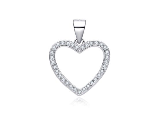 MOISS stříbrný přívěsek SRDCE