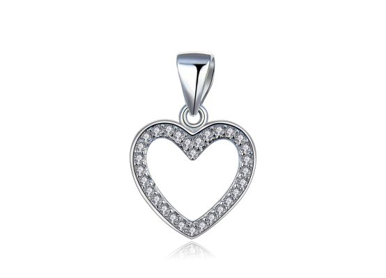 MOISS stříbrný přívěsek SRDCE