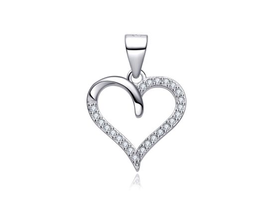 MOISS stříbrný přívěsek SRDCE