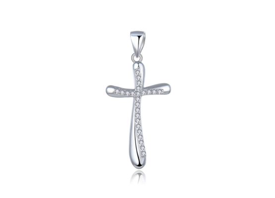 MOISS stříbrný přívěsek KŘÍŽ