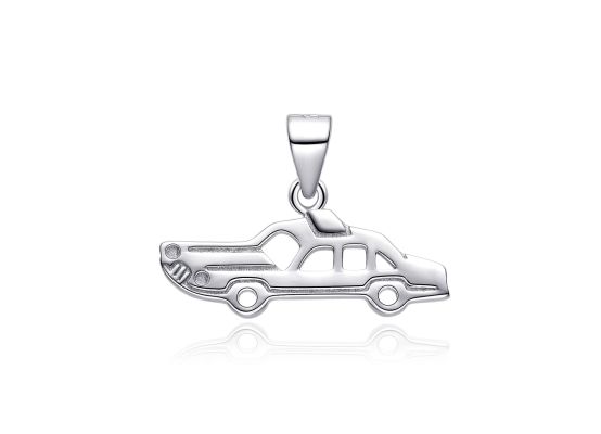 MOISS stříbrný přívěsek AUTO