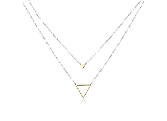 MOISS stříbrný náhrdelník GOLD