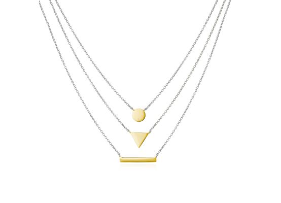 MOISS stříbrný náhrdelník