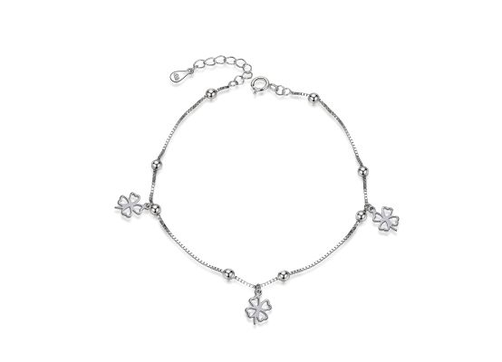 MOISS stříbrný náramek na nohu