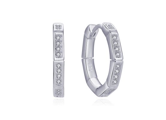 MOISS stříbrné náušnice