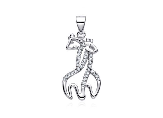 MOISS stříbrný přívěsek ŽIRAFA