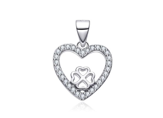 MOISS stříbrný přívěsek SRDCE