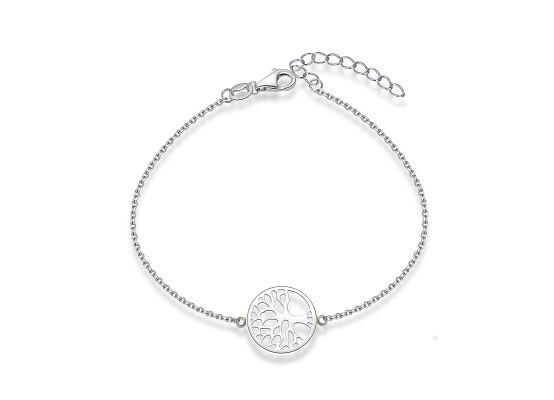 MOISS stříbrný náramek STROM