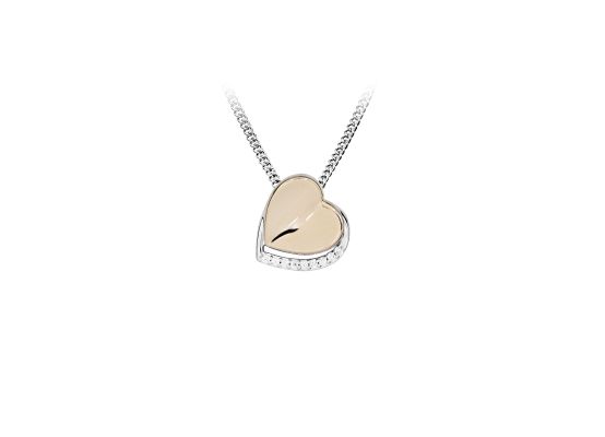 MOISS stříbrný přívěsek SRDCE