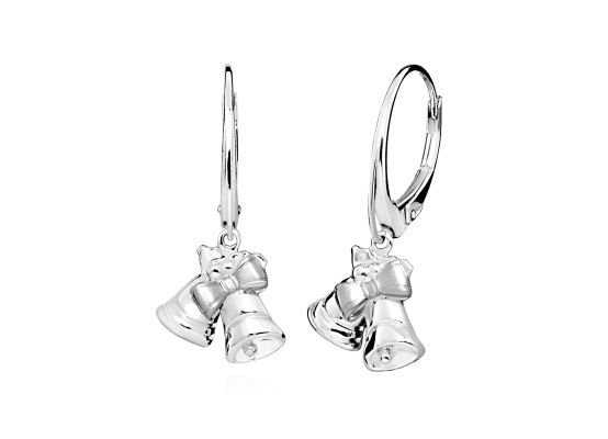 MOISS stříbrné náušnice VÁNOCE