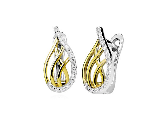 MOISS stříbrné náušnice