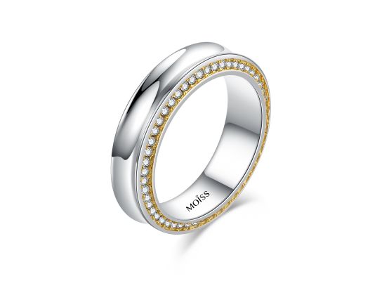 MOISS stříbrný prsten