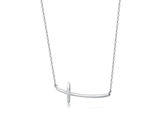 MOISS stříbrný náhrdelník KŘÍŽEK