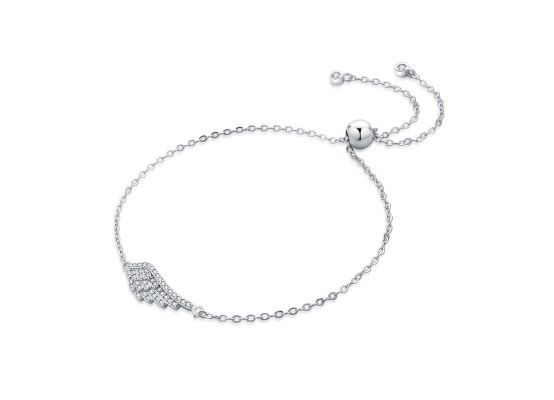 MOISS stříbrný náramek KŘÍDLA