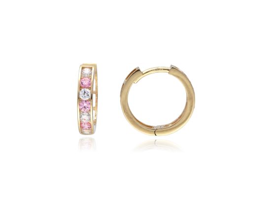 MOISS náušnice ze žlutého zlata