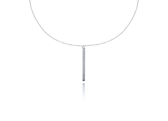 MOISS náhrdelník z bílého zlata