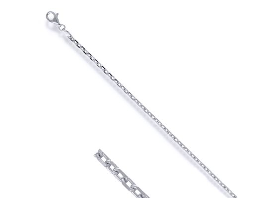 MOISS řetízek z bílého zlata ANKER