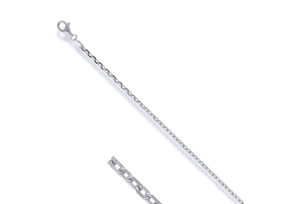 MOISS řetízek z bílého zlata ANKER