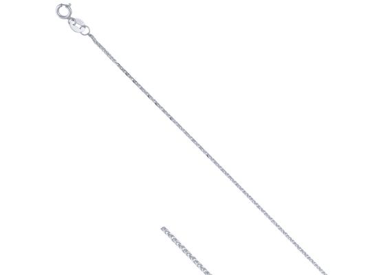 MOISS řetízek z bílého zlata FOX