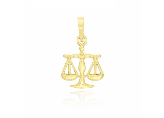 MOISS přívěsek ze žlutého zlata VÁHY