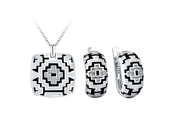 MOISS stříbrná sada SMALT