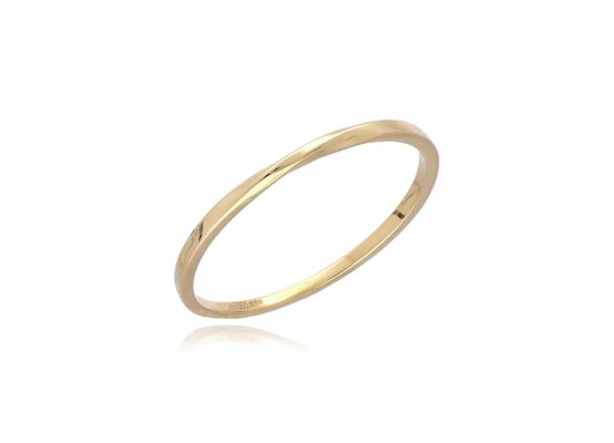 MOISS prsten ze žlutého zlata