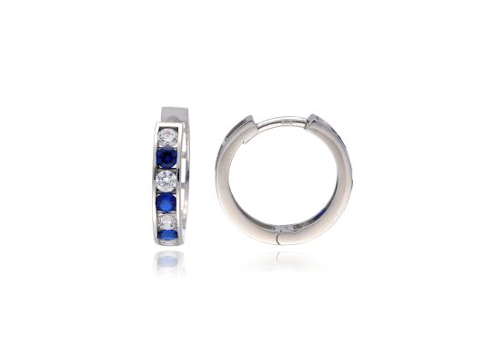 MOISS náušnice z bílého zlata