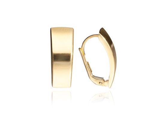 MOISS náušnice ze žlutého zlata