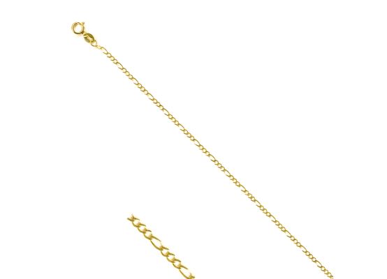 MOISS řetízkový náramek ze žlutého zlata FIGARO