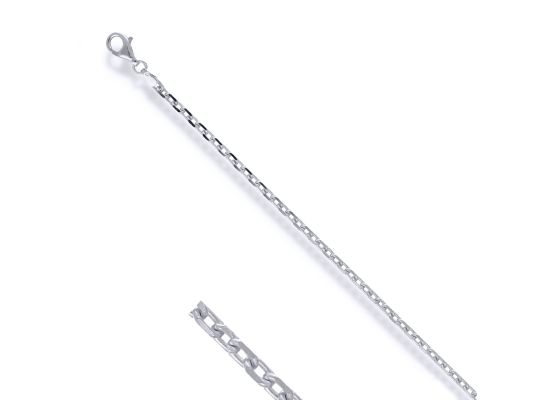 MOISS řetízek z bílého zlata ANKER