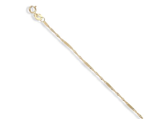 MOISS řetízkový náramek ze žlutého zlata