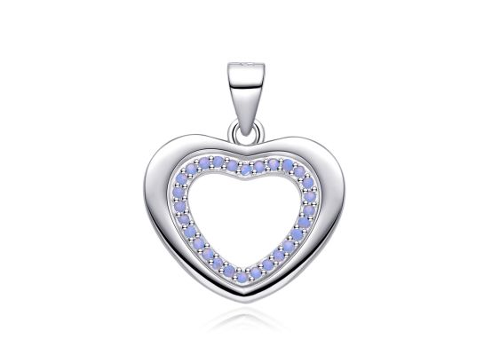 MOISS stříbrný přívěsek SRDCE