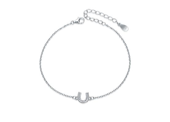 MOISS stříbrný náramek PODKOVA